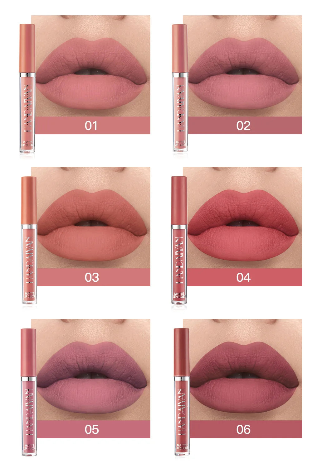 HANDAIYAN Velvet Kiss Lip Glaze