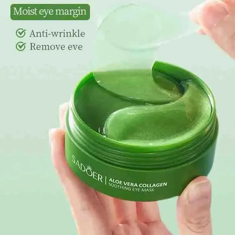 SADOER Parches de Ojos con Aloe Vera y Colágeno