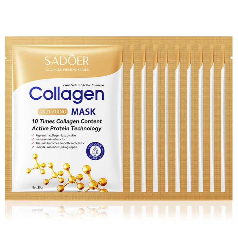 SADOER Mascarillas Faciales de Colágeno