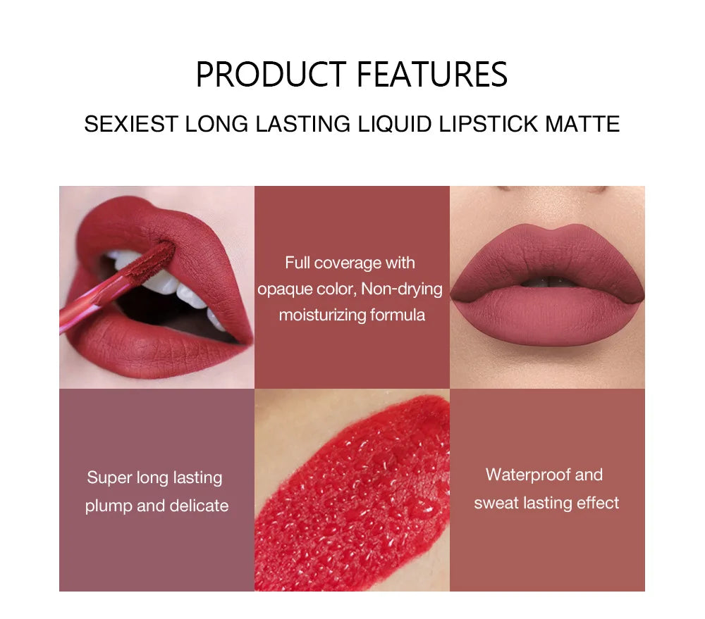 HANDAIYAN Velvet Kiss Lip Glaze